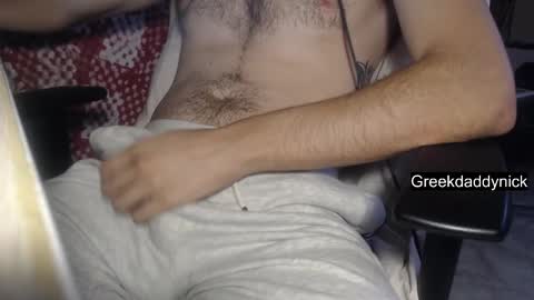 Snapshot of greekdaddynickofficial chatting on September 21, 11:34 am greekdaddynickofficial online show from September 21, 11:34 am