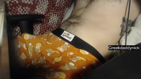 Snapshot of greekdaddynickofficial chatting on September 27, 6:35 pm greekdaddynickofficial online show from September 27, 6:35 pm