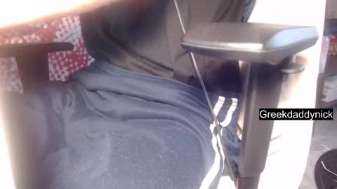 Snapshot of greekdaddynickofficial chatting on October 21, 11:33 am greekdaddynickofficial online show from October 21, 11:33 am