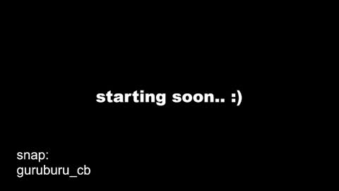 Snapshot of guruburu chatting on February 19, 10:34 am cumulon online show from February 19, 10:34 am