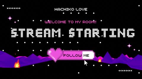 Snapshot of hachiko_love chatting on February 23, 3:45 am Hachiko online show from February 23, 3:45 am