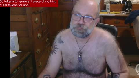 HairyDaddyBear69 online show from March 11, 1:11 am