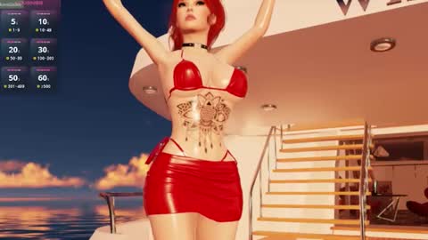 Snapshot of hannah3dx chatting on December 20, 6:37 pm Hannah online show from December 20, 6:37 pm