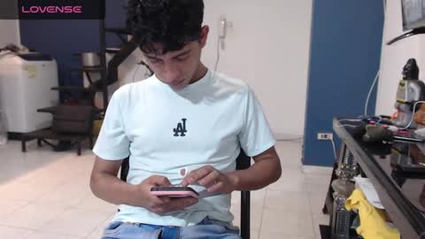 Snapshot of hardsexlove08 chatting on February 21, 1:55 am Andres Dean online show from February 21, 1:55 am