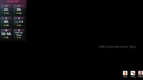 Scarlet online show from April 6, 10:05 am