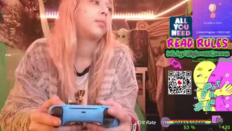 Snapshot of highnesscanna chatting on December 23, 5:49 am HiGHNESS CANNA online show from December 23, 5:49 am