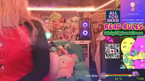 Snapshot of highnesscanna chatting on December 30, 1:36 pm HiGHNESS CANNA online show from December 30, 1:36 pm