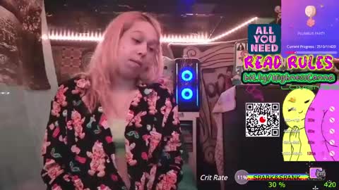 Snapshot of highnesscanna chatting on December 31, 3:31 pm HiGHNESS CANNA online show from December 31, 3:31 pm