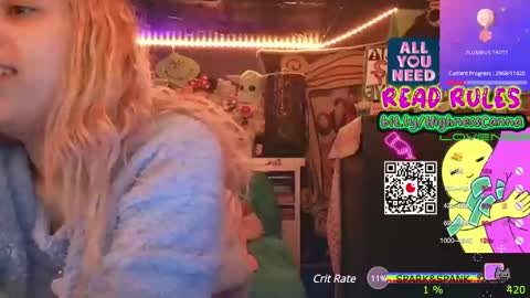 Snapshot of highnesscanna chatting on January 5, 8:11 am HiGHNESS CANNA online show from January 5, 8:11 am