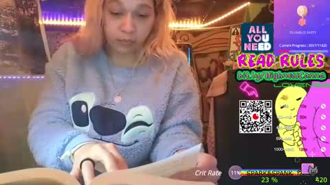 Snapshot of highnesscanna chatting on January 5, 2:19 pm HiGHNESS CANNA online show from January 5, 2:19 pm