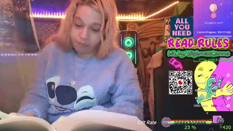 Snapshot of highnesscanna chatting on January 5, 5:20 pm HiGHNESS CANNA online show from January 5, 5:20 pm