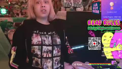 Snapshot of highnesscanna chatting on January 11, 1:53 pm HiGHNESS CANNA online show from January 11, 1:53 pm