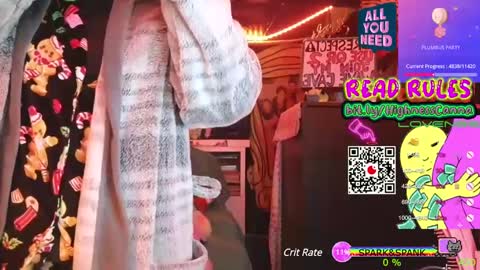 Snapshot of highnesscanna chatting on January 25, 2:26 am HiGHNESS CANNA online show from January 25, 2:26 am