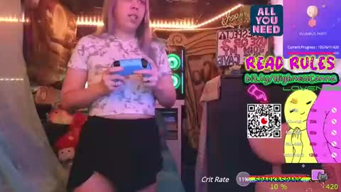 Snapshot of highnesscanna chatting on February 9, 9:37 am HiGHNESS CANNA online show from February 9, 9:37 am