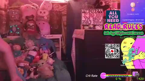 Snapshot of highnesscanna chatting on March 6, 10:04 pm HiGHNESS CANNA online show from March 6, 10:04 pm