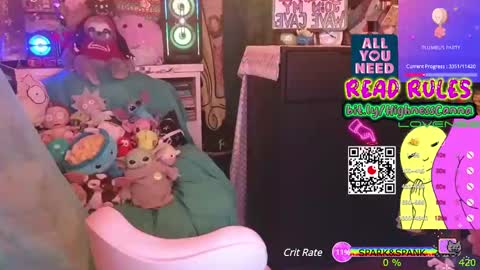 Snapshot of highnesscanna chatting on March 11, 12:00 am HiGHNESS CANNA online show from March 11, 12:00 am