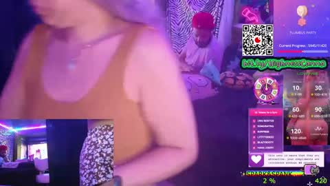 Snapshot of highnesscanna chatting on October 7, 11:35 pm HiGHNESS CANNA online show from October 7, 11:35 pm