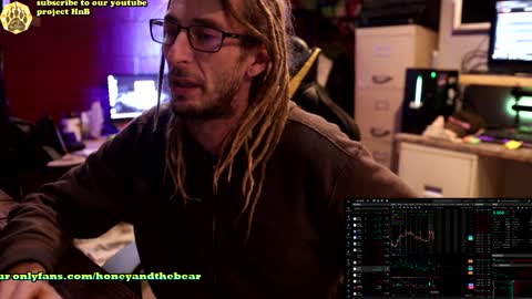 Snapshot of honeyand_thebear chatting on December 12, 4:10 pm Honey and Bear online show from December 12, 4:10 pm