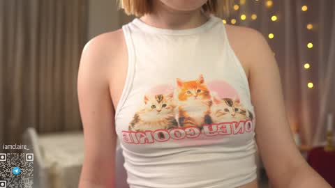 Claire online show from December 7, 3:52 pm