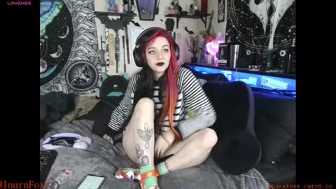 Snapshot of inarafoxxx chatting on January 21, 9:25 pm Inarafoxx online show from January 21, 9:25 pm