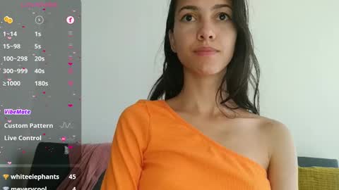 Snapshot of innocentlatiina chatting on January 14, 11:05 pm Laroa online show from January 14, 11:05 pm