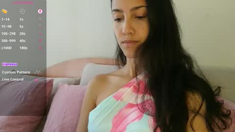 Snapshot of innocentlatiina chatting on October 1, 5:19 pm Laroa online show from October 1, 5:19 pm