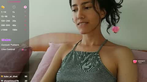 Snapshot of innocentlatiina chatting on January 5, 8:45 pm Laroa online show from January 5, 8:45 pm