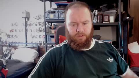 Snapshot of irishdaddy24 chatting on April 5, 10:45 am twitter theirishman205 online show from April 5, 10:45 am