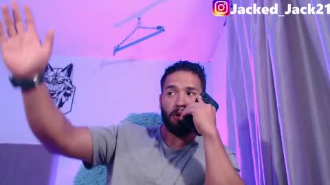 Snapshot of jack_master_muscle chatting on May 16, 12:07 am jack and leah online show from May 16, 12:07 am