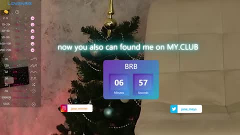 Snapshot of jane_meys chatting on December 30, 11:59 am your kitty JANE roawww online show from December 30, 11:59 am