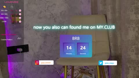 Snapshot of jane_meys chatting on January 17, 11:17 am your kitty JANE roawww online show from January 17, 11:17 am