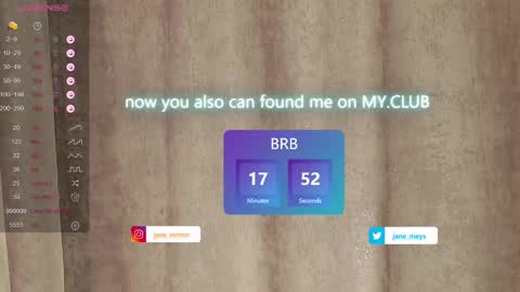 Snapshot of jane_meys chatting on February 25, 11:19 am your kitty JANE roawww online show from February 25, 11:19 am