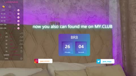 Snapshot of jane_meys chatting on March 1, 8:13 am your kitty JANE roawww online show from March 1, 8:13 am