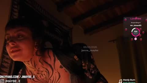   jmaybe e online show from March 3, 10:20 pm