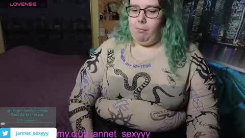 Snapshot of jannet_star chatting on February 4, 1:50 pm Jannet online show from February 4, 1:50 pm