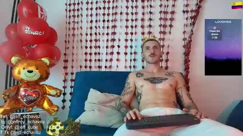 Snapshot of jeff_cube chatting on February 14, 5:36 pm Jeff and Mugi Independent model online show from February 14, 5:36 pm