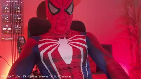 Snapshot of jeff_cube chatting on October 31, 10:00 pm Jeff and Mugi Independent model online show from October 31, 10:00 pm