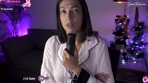 Snapshot of jessi_dreams chatting on December 10, 6:01 am Jessica Gomez online show from December 10, 6:01 am