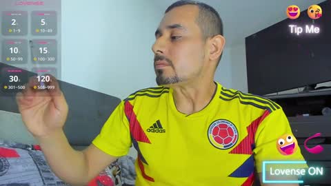 Snapshot of jhonyalzate chatting on January 29, 3:01 am Jhony Alzate online show from January 29, 3:01 am