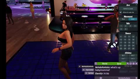 EleniGr online show from October 9, 9:57 pm