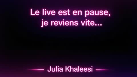 Julia Khaleesii online show from February 5, 6:45 pm