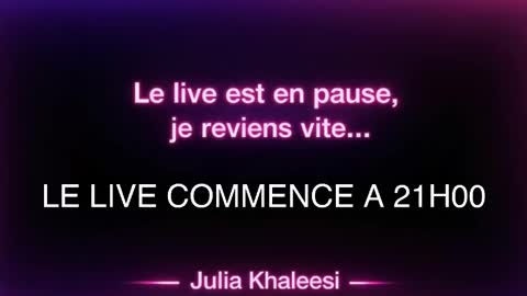 Julia Khaleesii online show from March 28, 7:57 pm