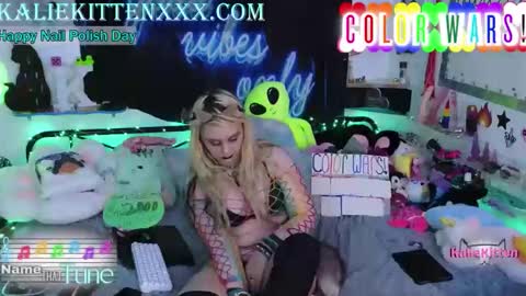 KalieKitten online show from June 1, 9:49 pm