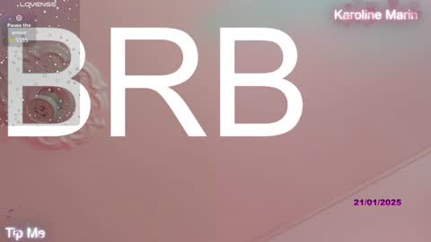 Snapshot of karoline_marin chatting on January 22, 12:48 am Karoline online show from January 22, 12:48 am