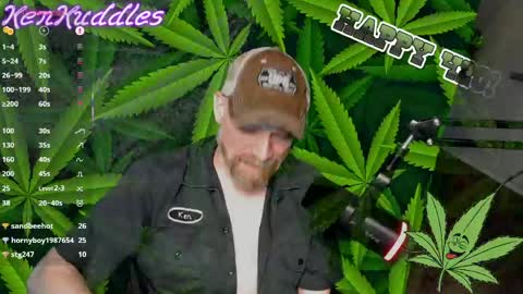 Snapshot of kenkuddles chatting on April 21, 1:42 am Ken Kuddles online show from April 21, 1:42 am