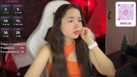 Snapshot of kirarasay chatting on January 1, 4:39 pm Kira online show from January 1, 4:39 pm