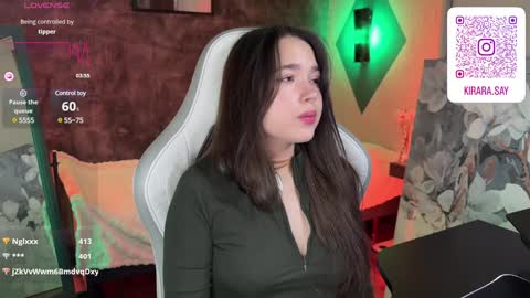 Snapshot of kirarasay chatting on January 29, 12:35 pm Kira online show from January 29, 12:35 pm