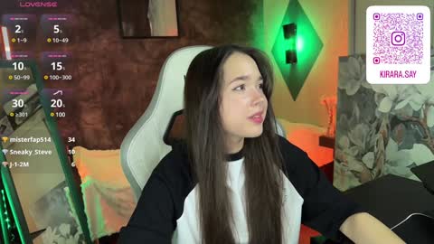 Snapshot of kirarasay chatting on January 31, 1:56 pm Kira online show from January 31, 1:56 pm