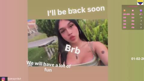 Kortneyhills - Aries online show from February 1, 11:14 pm