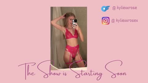 Kylie online show from February 13, 11:34 pm